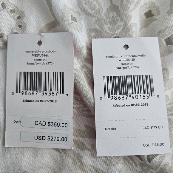 Kate Spade Matching Wallet & Purse - Picture 6 of 8